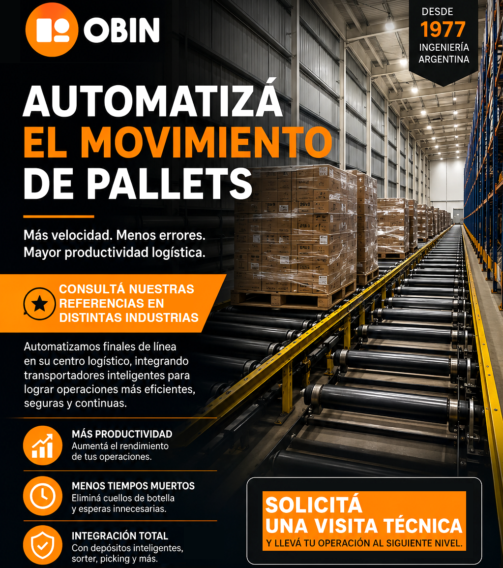 Automatizá tu Movimiento de Palets